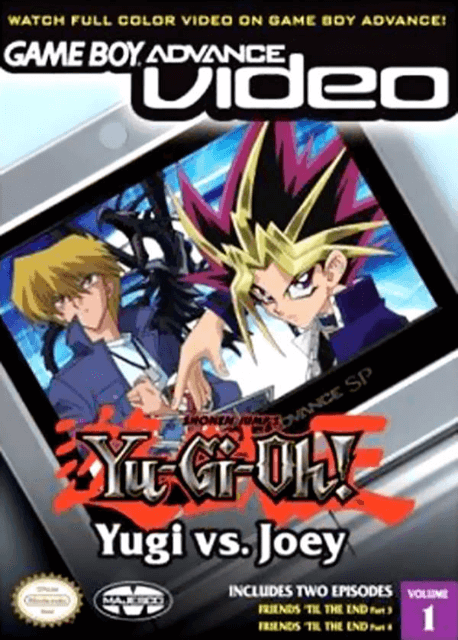 GBA Video Yu-Gi-Oh Yugi vs. Joey box art for GameBoy Advance